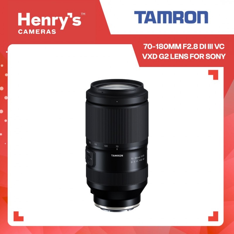 Tamron 70-180mm F2.8 Di III VC VXD G2 Lens For Sony